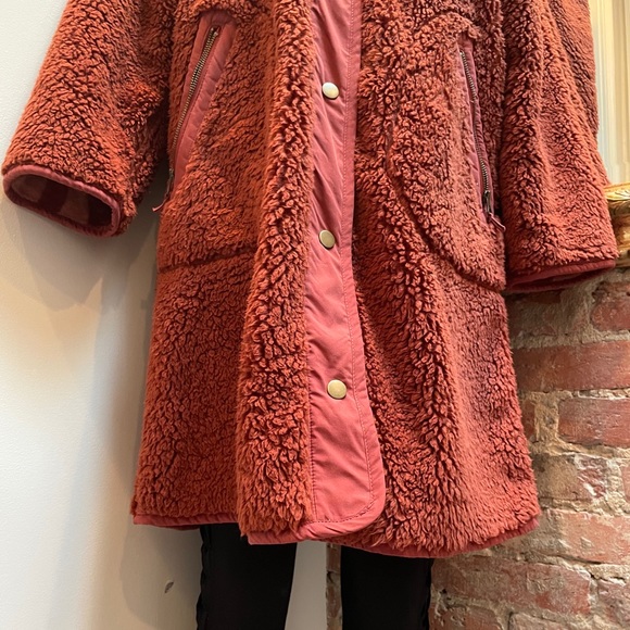 ANTHROPOLOGIE| reversible coat | m - Picture 7 of 16